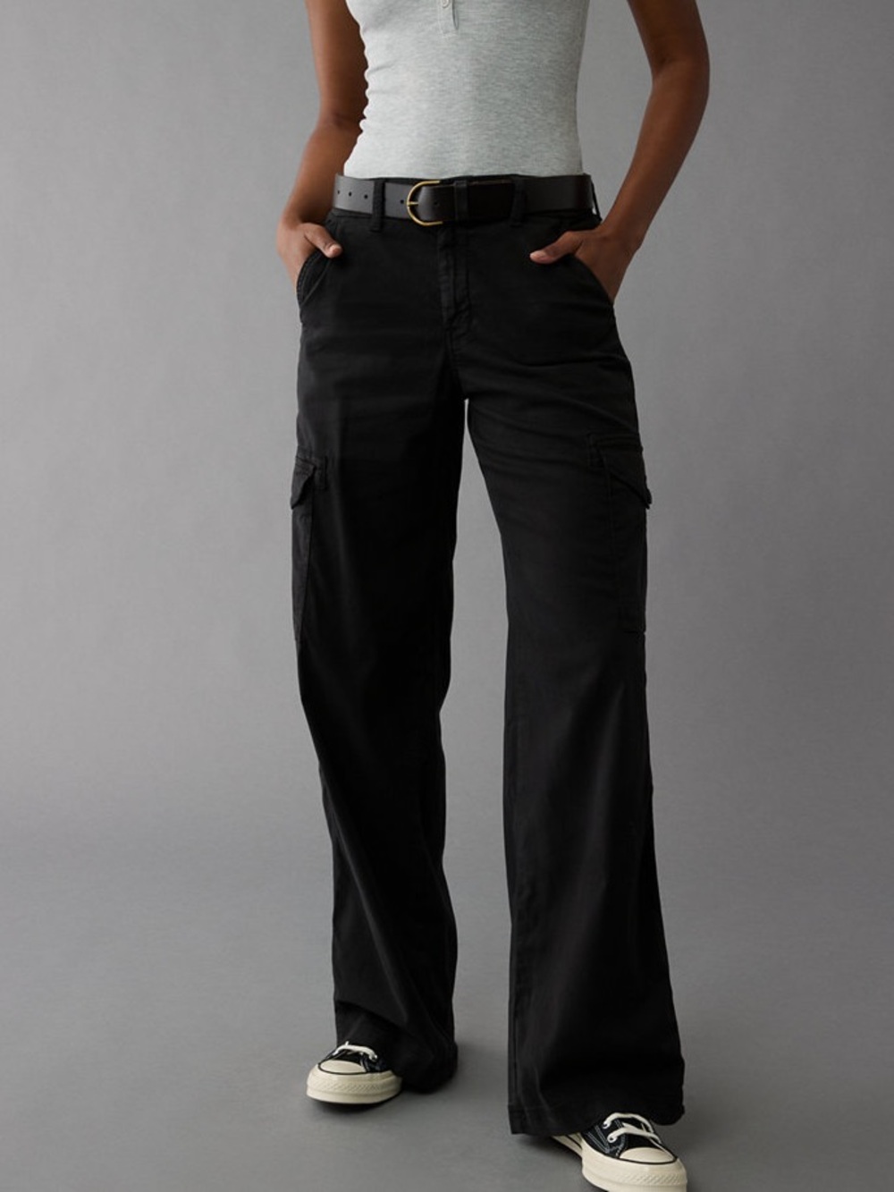 Super High Rise Baggy Wide Leg Pant - Picture 3 of 8
